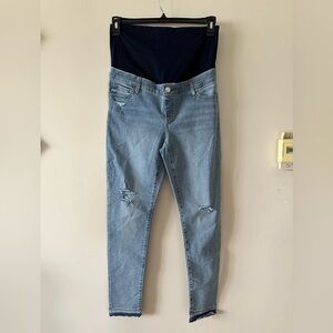 GAP Light Blue Maternity Jeggings